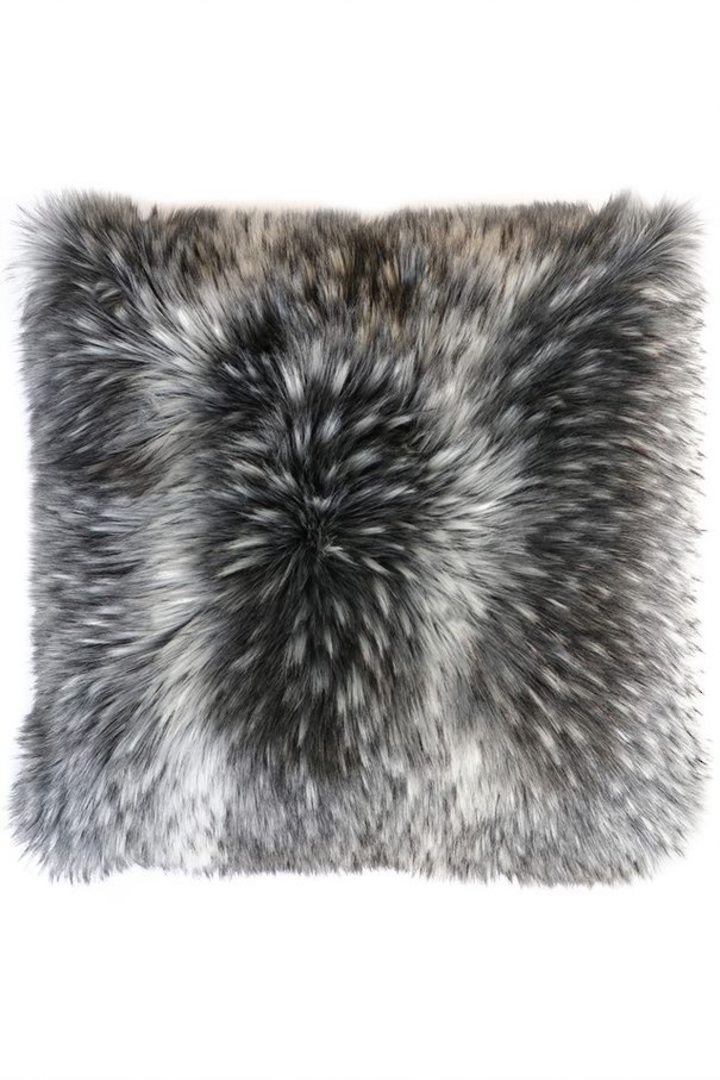 Heirloom Exotic Faux Fur - Cushion / Throw -  Alaskan Wolf image 3